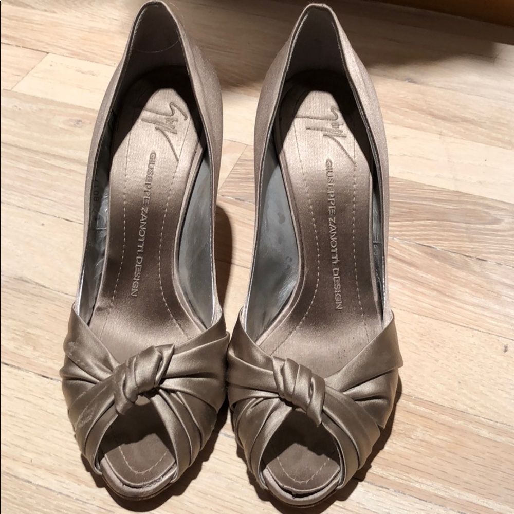 Giuseppe Zanotti Silk Evening Shoe